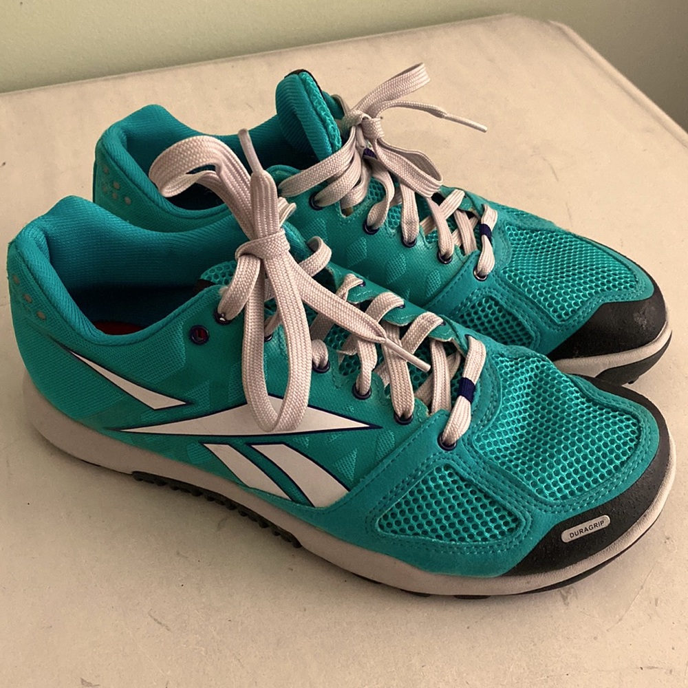 Reebok CrossFit turquoise shoes